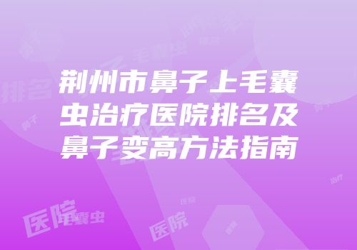 荆州市鼻子上毛囊虫治疗医院排名及鼻子变高方法指南