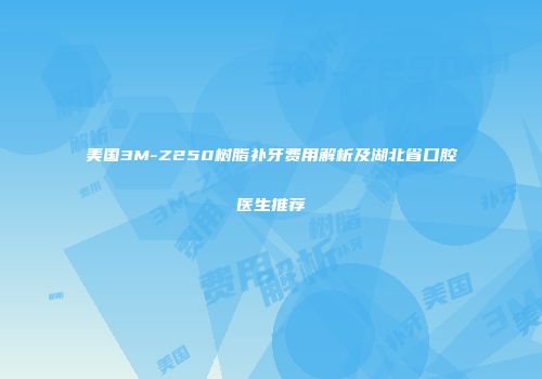 美国3M-Z250树脂补牙费用解析及湖北省口腔医生推荐