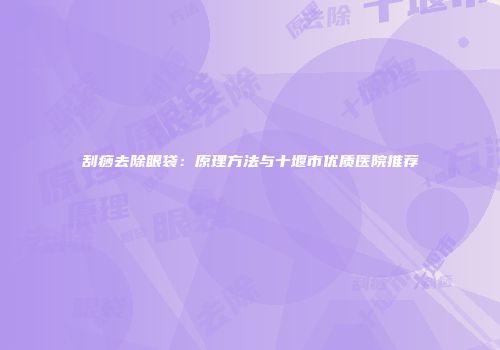 刮痧去除眼袋：原理方法与十堰市优质医院推荐